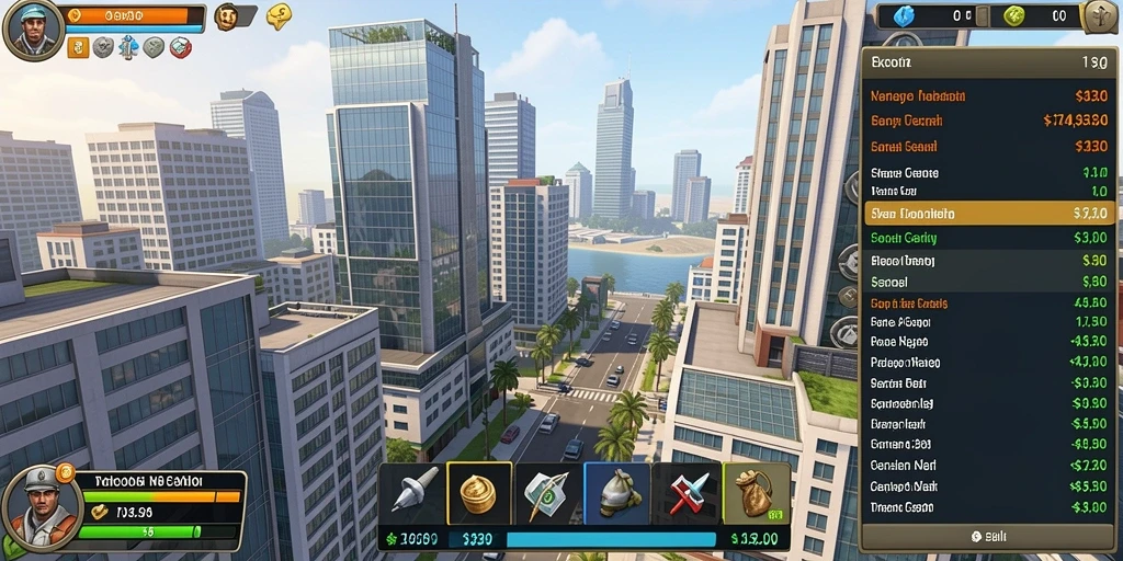 Screenshot dari mode permainan yang seru.