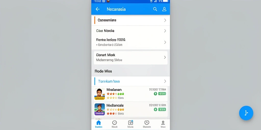Fitur obrolan langsung untuk berinteraksi dengan pemain lain.
