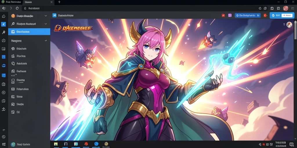 Tangkapan layar memperlihatkan pemandangan indah dalam game.