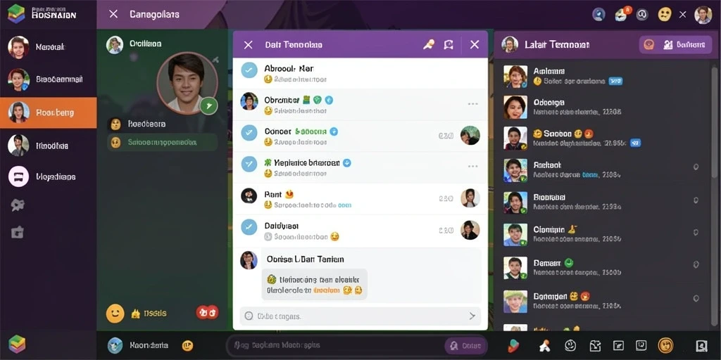 Tangkapan layar dari level yang menantang dan seru.