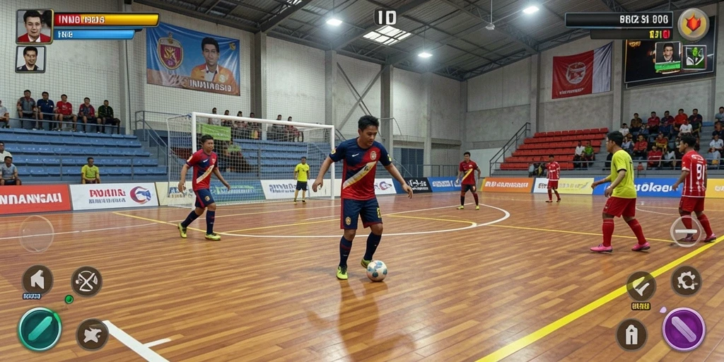 Tangkapan layar memperlihatkan interaksi pemain dalam mode multiplayer.
