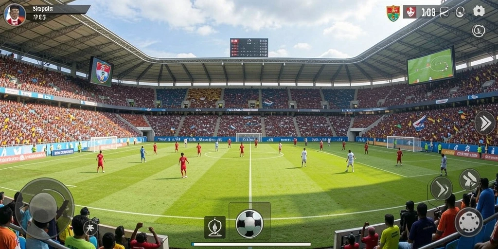 Papan skor yang menampilkan hasil undian terbaru.